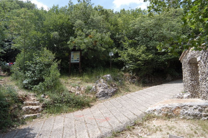 monte soratte e il sentiero degli eremi